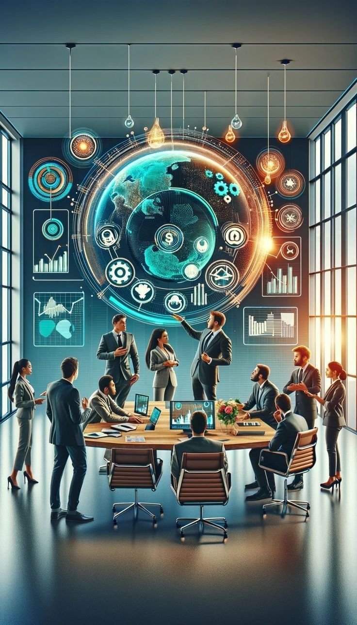 Technology circuit board representing Rohindia Consulting Services